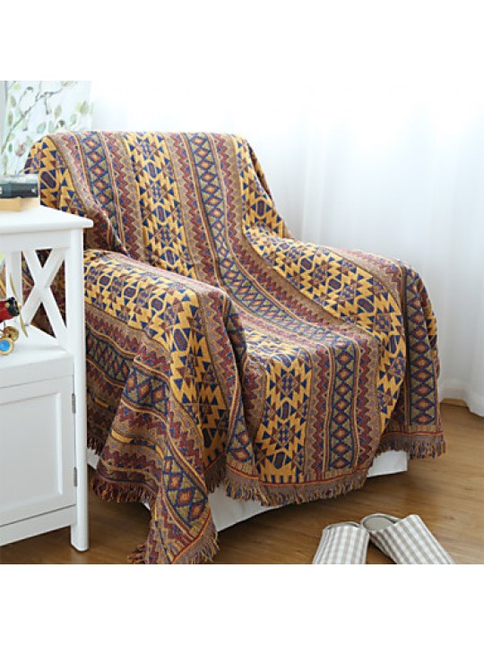 Cotton Bohemia Thickening Line Decorative Carpet Sofa Towel Blanket