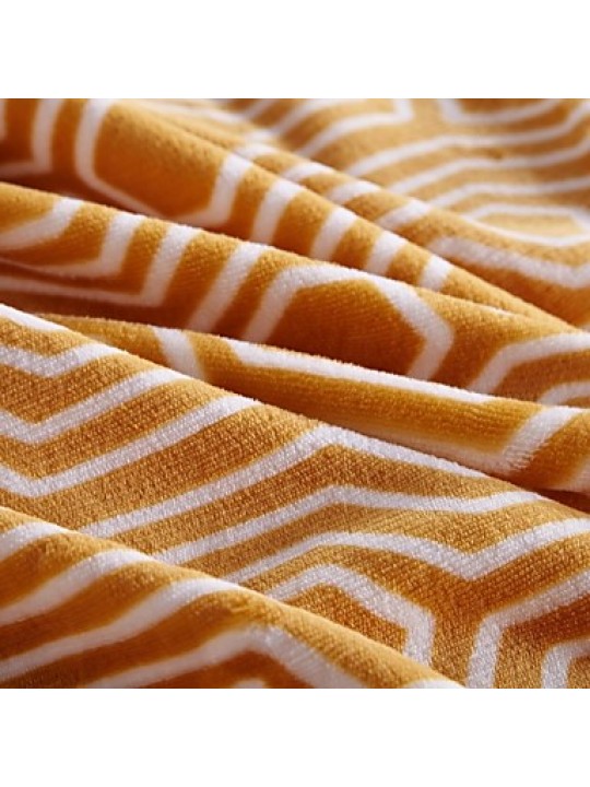 Super Soft Soild Flannel Multi-sized Plush Blanket