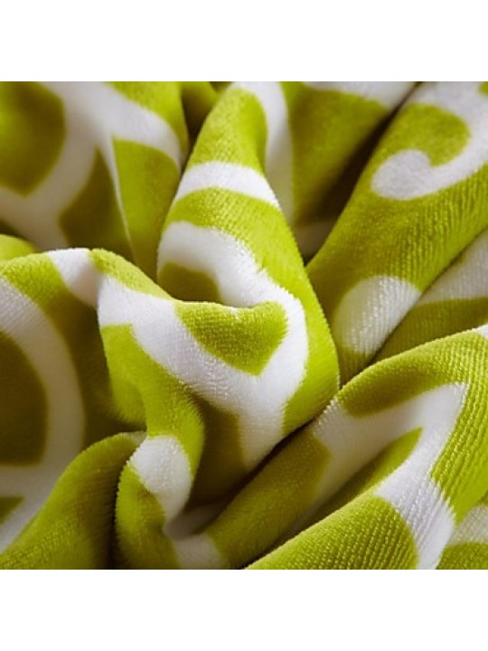 Super Soft Soild Flannel Multi-sized Plush Blanket