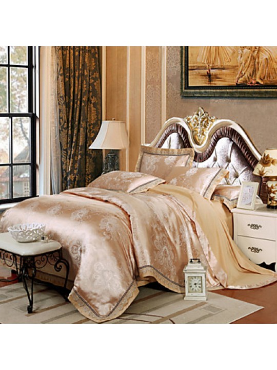 Modal Jacquard Hollow Four Sets Wdding PackagesBedding Set