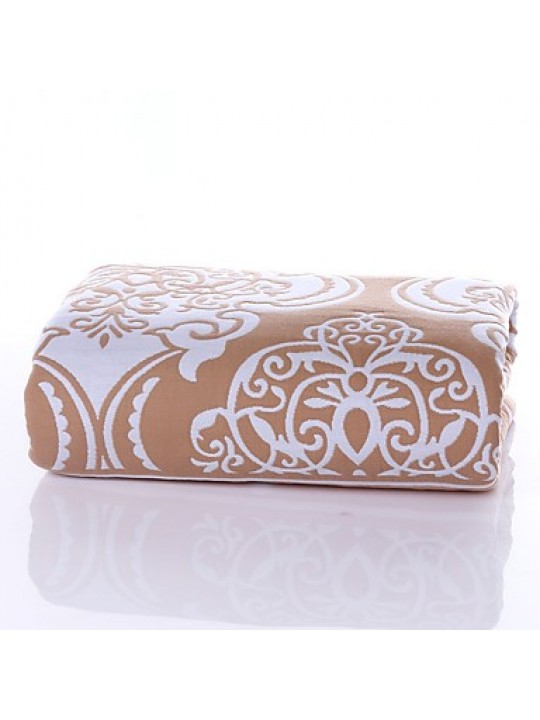 1 PC Full Cotton Blanket 78 by 90 inch Floral Pattern