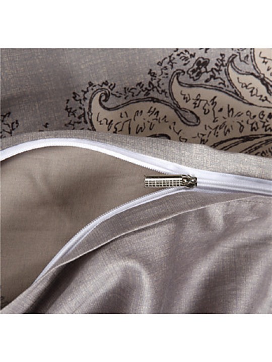 Egyptian Cotton Bedding Set 4pcs Queen King Double Bed Size