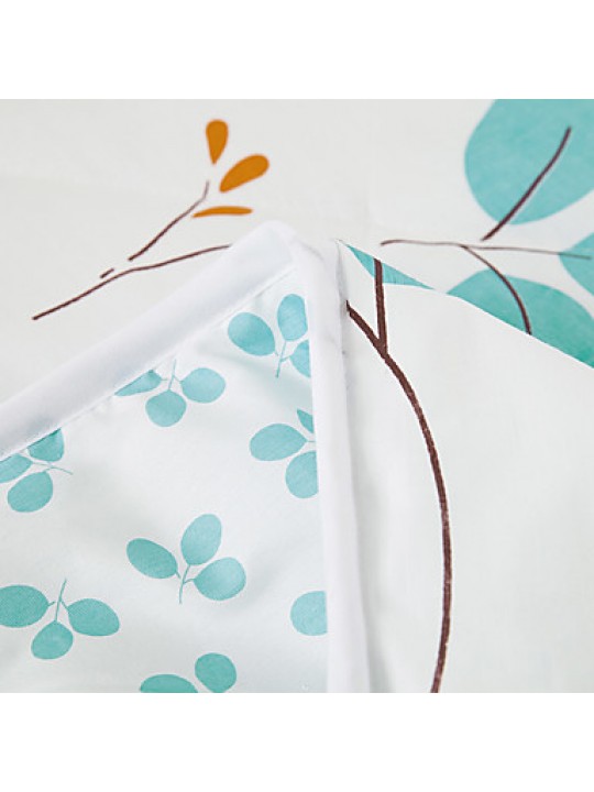 LeafPrinted 100% Mulberry Silk Filling Cotton Summer Quilt W150 x L200cm
