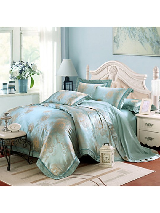 Modal Jacquard Hollow Four Sets Wdding PackagesBedding Set