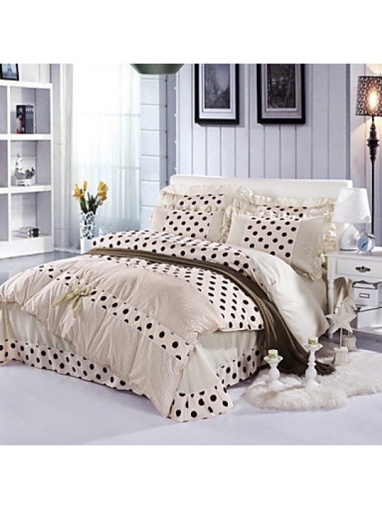  Cotton Brushed Velvet Skin-Friendly Family of Four