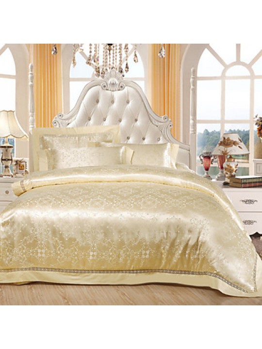 Floral Cotton /4 Piece Duvet Cover Sets