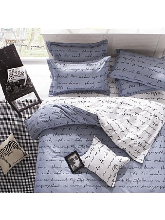 Tc Skin Cotton Ikea Style Blada Four Pieces Beding Set