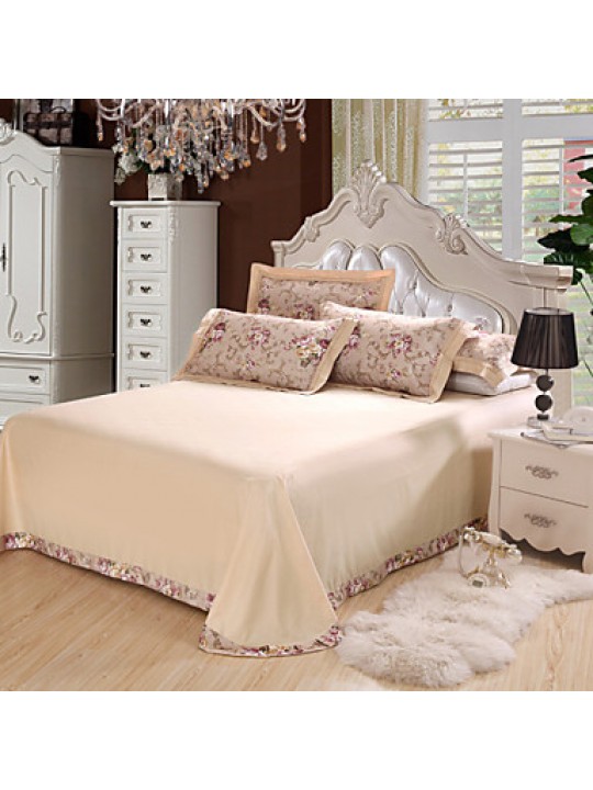 Floral Cotton 4 Piece Duvet Cover Sets