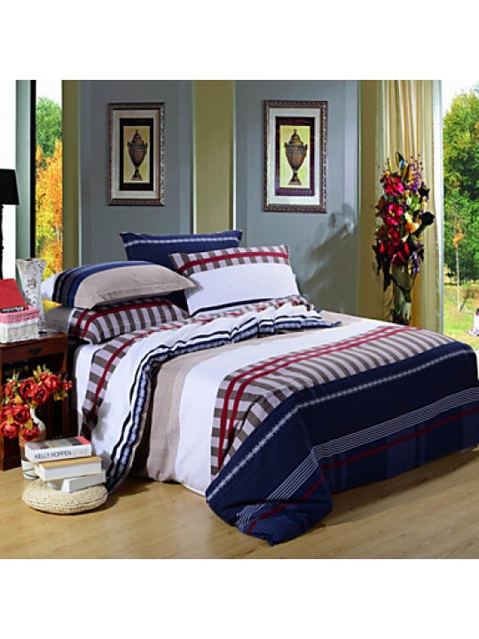 Cotton 4 Piece Duvet Cover Sets
