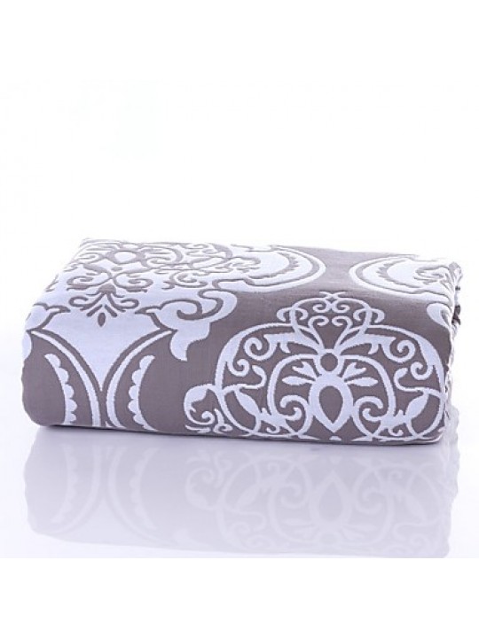 1 PC Full Cotton Blanket 78 by 90 inch Floral Pattern