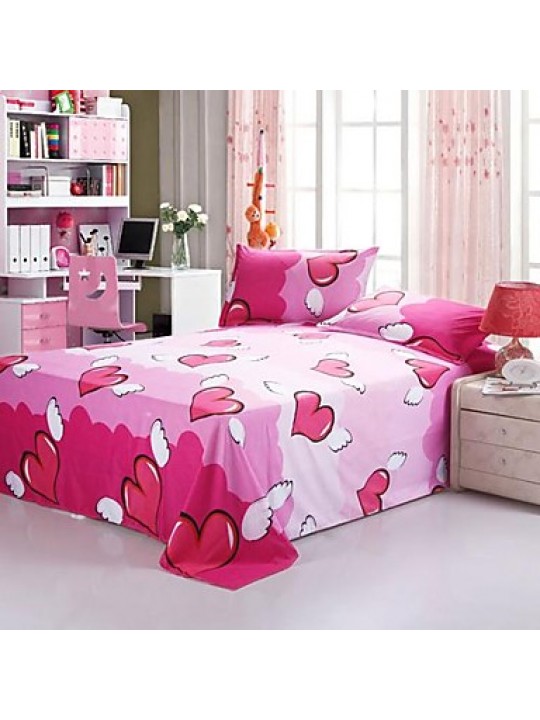 Stripe Cotton 4 Piece Duvet Cover Sets