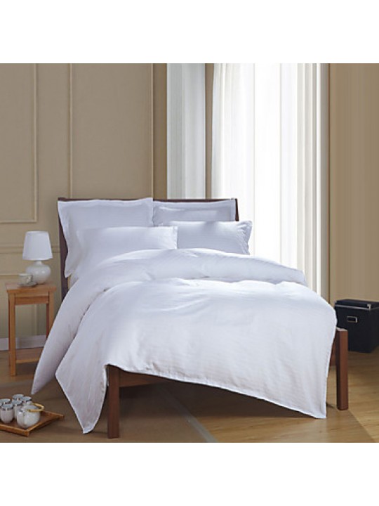 Stripe Cotton 4 Piece Duvet Cover Sets