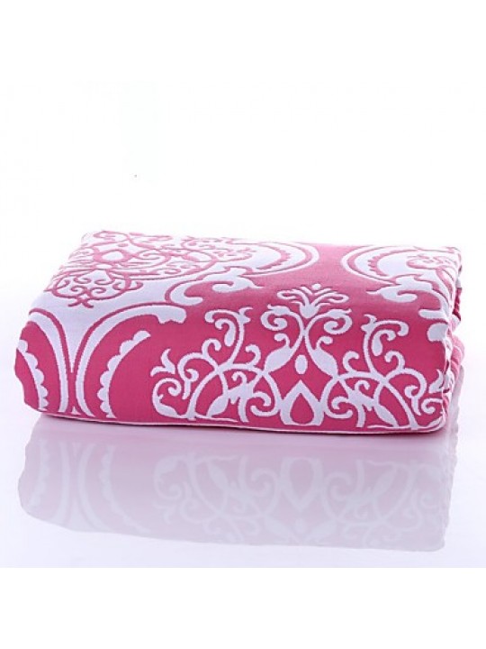 1 PC Full Cotton Blanket 78 by 90 inch Floral Pattern