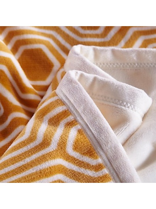 Super Soft Soild Flannel Multi-sized Plush Blanket