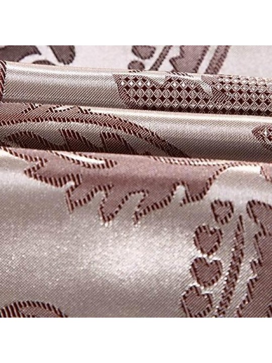 Leaf Faux Silk 4 Piece Duvet Cover Sets