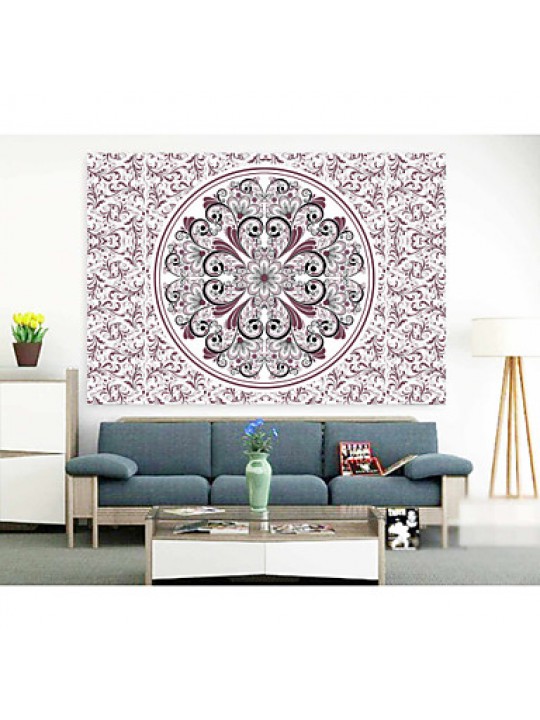 Blooming Indian Tapestry Fabric Mandala Tapestry Wall Hanging Carpet Bed Sheet 140cmx210cm marocco decor Hot Sale