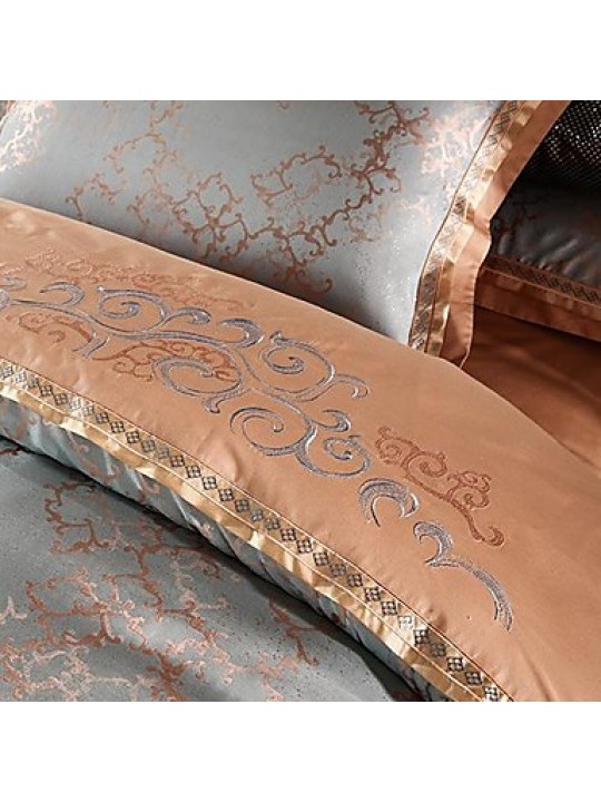 Geometric Cotton 4 Piece Duvet Cover Sets