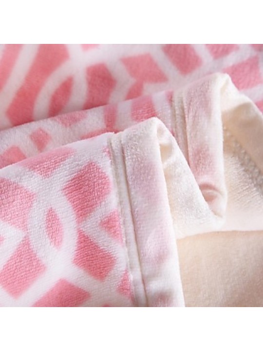 Super Soft Soild Flannel Multi-sized Plush Blanket